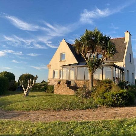 Kermartin - Maison De Famille Avec Vue Sur La Baie De Morlaix Plouézocʼh Exterior foto