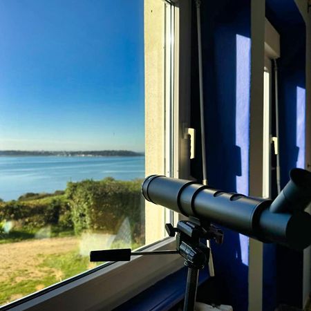 Kermartin - Maison De Famille Avec Vue Sur La Baie De Morlaix Plouézocʼh Exterior foto