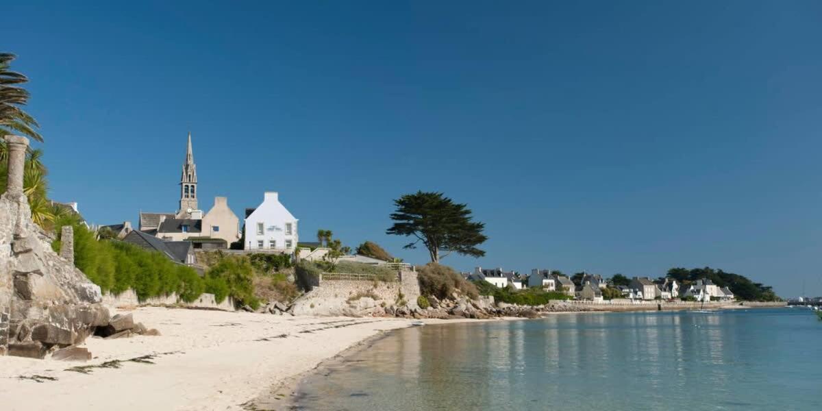 Kermartin - Maison De Famille Avec Vue Sur La Baie De Morlaix Plouézocʼh Exterior foto